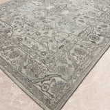 Faded Dastan – Hand Tufted Wool Rug in Beige/Grey