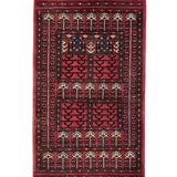Gulzar Bagh – Hand Knotted Wool Rug in Pink/Ivory