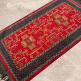Sahand – Hand Knotted Wool Rug in Red/Brown