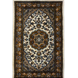 Nishapur – Hand Knotted Wool Rug in Brown/Cream