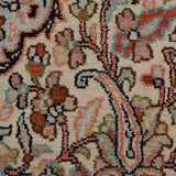 Gulafshan – Hand Knotted Silk Rug in Peach/Beige