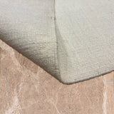 Neer Saaz – Hand Woven Wool Rug in Ivory/Charcoal Grey