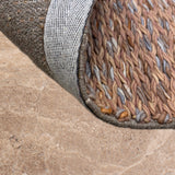 Aran Loom – Hand Woven Wool Rug in Copper Brown