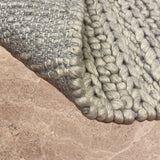 Reva Weave – Hand Woven Wool Rug in Grey