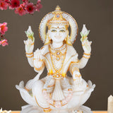 Goddess Lakshmi - Sculpture in Marble