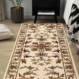 Roshan - Hand Tufted Wool Rug In Cream/Mushroom