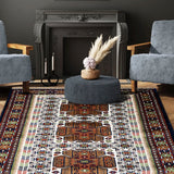 Iwan - Hand Knotted Wool Rug In Cream/Mustard Brown