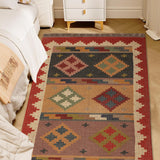 Javira - Hand Woven Jute Rug in Brown/Beige