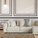 Yasmin - Handknotted Wool Rug in Grey