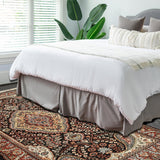 Pushpaleela  - Hand Knotted Wool Rug In Navy Blue/Brown