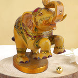Dancing Elephant - Sculpture in Marble