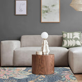 Elnaz - Hand tufted Wool Rug In Blue/Cream