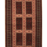 Gulzar - Hand Knotted Wool Rug In Beige/Rust