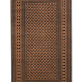 Tamkin - Hand Knotted Wool Rug In Beige/ Black