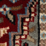 Firdaws - Hand Knotted Wool Rug In Maroon/Beige