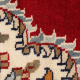 Zahra - Hand Knotted Wool Rug In Ribbon Red/Cream