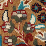 Khaaneh Bagh - Hand Knotted Wool Rug In Russet/Brick Red