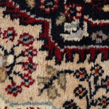 Caravan - Hand Knotted Wool Rug In Wine Red/Navy Blue