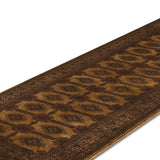 Turkish Desert Dreams - Hand Knotted Wool Rug In Copper Brown/Black