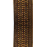 Turkish Desert Dreams - Hand Knotted Wool Rug In Copper Brown/Black