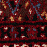 Shabnam - Hand Knotted Wool Rug In Navy Blue/Maroon