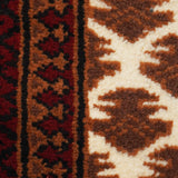 Patra - Hand Knotted Wool Rug In Cream/Mushroom Brown