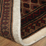 Patra - Hand Knotted Wool Rug In Cream/Mushroom Brown