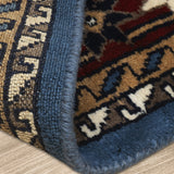 Quasar - Hand Knotted Wool Rug In Prussian Blue/Cream