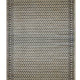Mehvar - Hand Knotted Wool Rug In Cream/Black