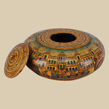 The King's Procession - Decorative Box in Camel Bone
