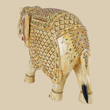 'Gajraj' - The Elephant - Sculpture in Camel Bone