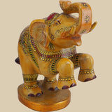 Dancing Elephant - Sculpture in Marble