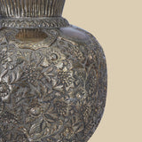 Silver Sparkle - Vase in White Metal