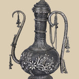 Surahi - Vase in White Metal