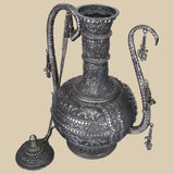Surahi - Vase in White Metal