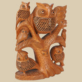 'Night Bird' - Carved Owl - Sculpture in Wood