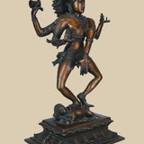 Lord Shiva - 'The Destroyer' - Sculpture in Brass