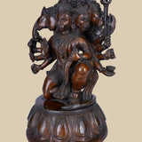 Hanuman Swaroop - Sculpture in Brass