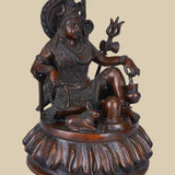 Yogi Lord Shiva - Sculpture in Brass