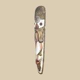 Golden Lama Mask - Mask in Wood