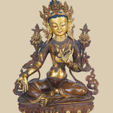 Green Tara - Sculpture in Brass