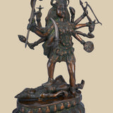 Goddess Kali - Sculpture in Brass