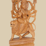 Goddess Durga - Sculpture in Wood