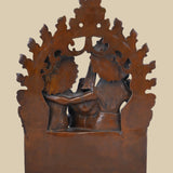 Shiv and Parvati - Sculpture in Brass