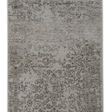Phantom - Hand Knotted Wool Rug In Light Grey/Silver