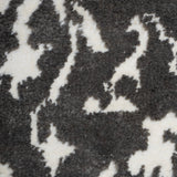 Surkh - Hand Knotted Wool Rug In Slate Grey/White