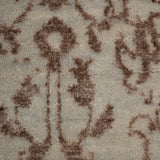 Old Soul - Hand Knotted Wool Rug In Light Grey/Mushroom Brown
