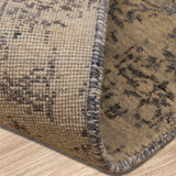 Meyram - Hand Knotted Wool Rug In Beige/Slate Grey