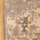 Pralay - Hand Knotted Wool Rug In Grey/Slate Grey