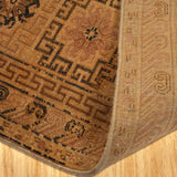 Parvaneh - Hand Knotted Wool Rug In Beige/Black